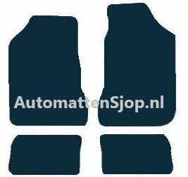 Naaldvilt zwart automatten Chrysler Neon | 1999-2003