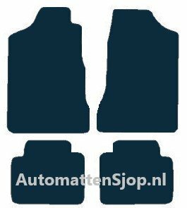 Naaldvilt zwart automatten Chrysler Neon | 1994-1999