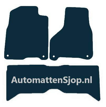 Naaldvilt zwart automatten Dodge Ram | 2013-2019