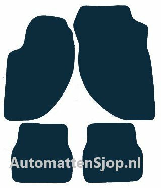 Naaldvilt antraciet automatten Alfa Romeo 166 | 1998-2007