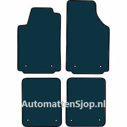 Naaldvilt antraciet automatten Audi A2 | 2000-2005