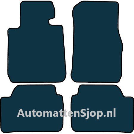 Naaldvilt zwart automatten BMW 1- Serie (F20 / F21) facelift | 2015-2019
