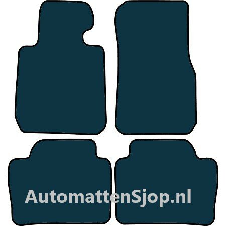 Naaldvilt zwart automatten BMW 3-Serie (F30 / F31) | 2012-2019