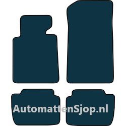 Naaldvilt zwart automatten BMW 3-Serie (E46) Sedan | 1998-2005