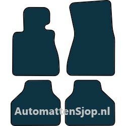 Naaldvilt zwart automatten BMW 7-Serie (E65/E66) | 2001-2008