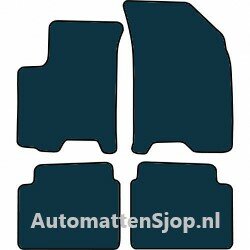 Naaldvilt zwart automatten Chevrolet Kalos | 2003-2008