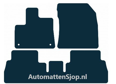 Naaldvilt zwart automatten Citroen Berlingo Multispace III L2 (5-Persoons) | 2018-heden