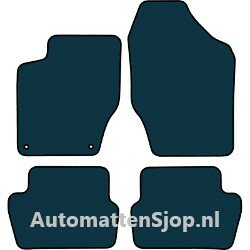 Naaldvilt zwart automatten Citroen C4 I | 2004-2010