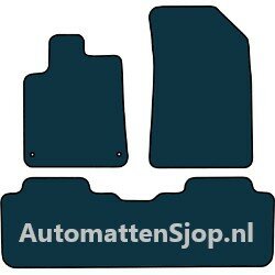 Naaldvilt zwart automatten Citroen C5 I & II | 2001-2008