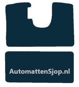 Naaldvilt antraciet automatten Citroen DS | 1955-1975