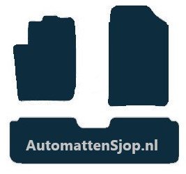 Naaldvilt zwart automatten Citroen Xsara Picasso I | 2000-2004