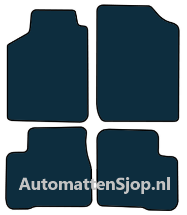 Naaldvilt antraciet automatten Daihatsu Gran Move | 1997-2003