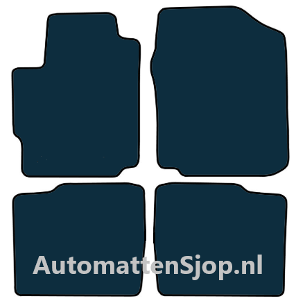 Naaldvilt antraciet automatten Daihatsu Materia | 2007-2013