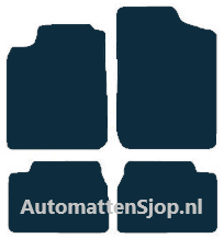 Naaldvilt antraciet automatten Daihatsu Move | 1999-2003