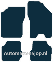 Naaldvilt antraciet automatten Daihatsu Move | 1997-1999