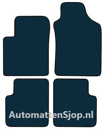 Naaldvilt antraciet automatten Fiat 500 | 2015-2023