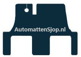 Naaldvilt antraciet automatten Fiat Ducato | 1989-1994