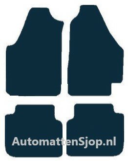 Naaldvilt antraciet automatten Fiat Idea | 2004-2007