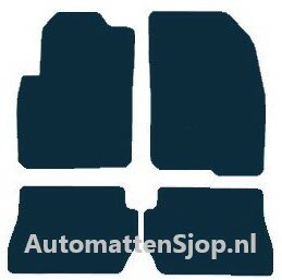 Luxe velours zwart automatten Ford Fusion | 2007-2012