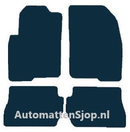 Naaldvilt zwart automatten Ford Fusion | 2005-2007