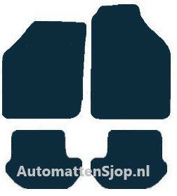 Naaldvilt antraciet automatten Ford KA | 2003-2008