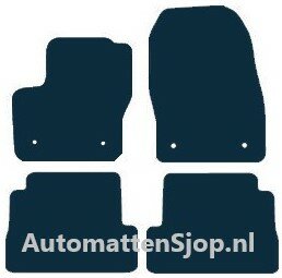 Naaldvilt zwart automatten Ford Kuga | 2016-2019