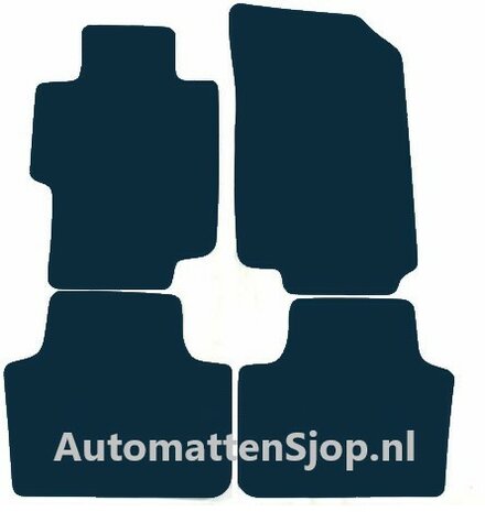 Naaldvilt antraciet automatten Honda Accord VIII | 2003-2008