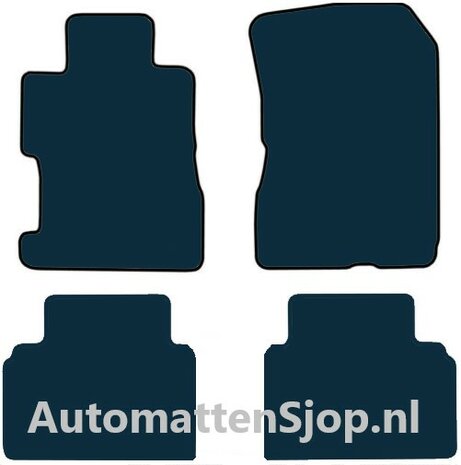 Naaldvilt antraciet automatten Honda Civic Hybrid | 2008-2012