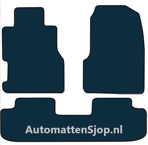 Naaldvilt zwart automatten Honda Civic VII | 2003-2006