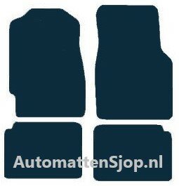 Naaldvilt zwart automatten Honda Civic VI Coupe | 1996-2000