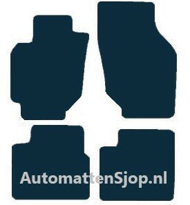 Naaldvilt zwart automatten Honda HR-V | 1999-2006