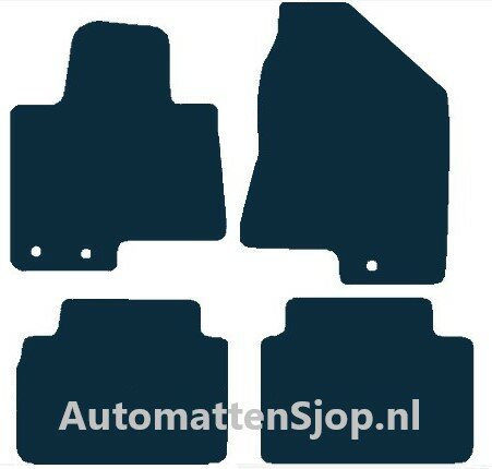 Naaldvilt zwart automatten Hyundai ix35 | 2010-2015