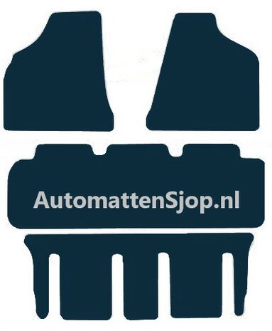 Naaldvilt zwart automatten Kia Carnival | 2006-2008