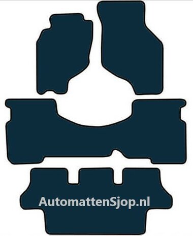 Naaldvilt zwart automatten Kia Joice | 2000-2003