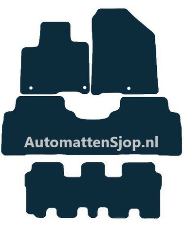 Naaldvilt zwart automatten Kia Sorento 7 persoons | 2015-2020