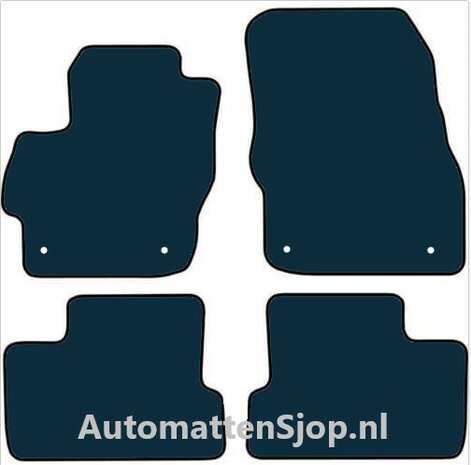 Naaldvilt antraciet automatten Mazda 3 (BL) | 2009-2013