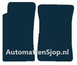 Naaldvilt zwart automatten Mazda MX 5 (NA) | 1990-1998