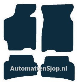 Naaldvilt zwart automatten Mazda MX 6 (GE ) | 1991-1995