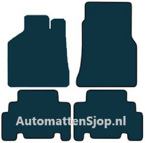 Naaldvilt zwart automatten Mercedes-Benz A-klasse (W168) | 1997-2004