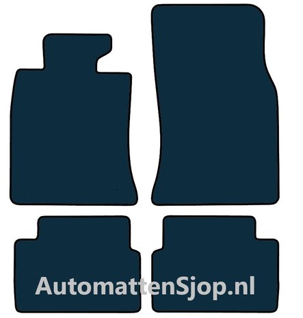 Naaldvilt antraciet automatten Mini Clubman (R55) | 2010-2015