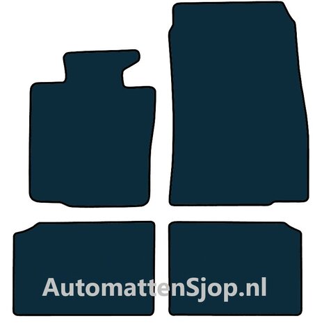 Naaldvilt antraciet automatten Mini Countryman (R60) | 2010-2017