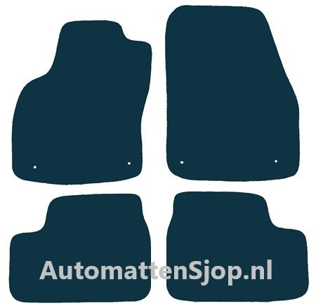 Luxe velours zwart automatten Opel Astra H | 2004-2010