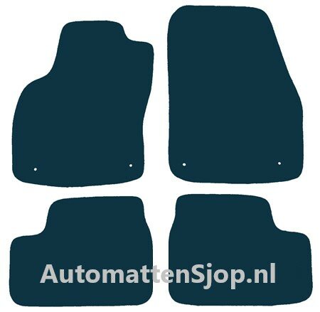 Naaldvilt zwart automatten Opel Astra H | 2004-2010