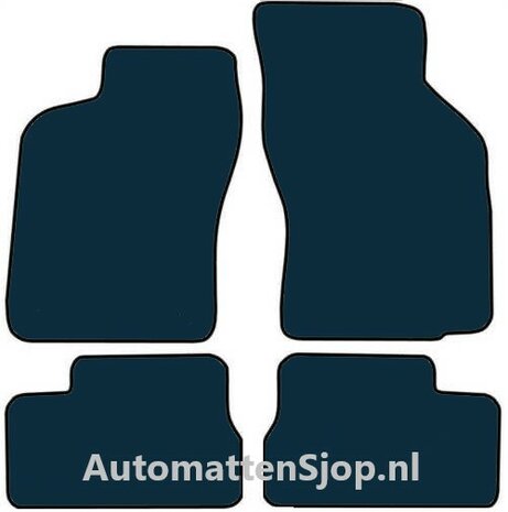 Luxe velours zwart automatten Opel Astra F | 1991-1998