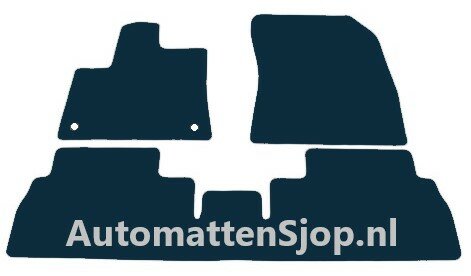 Naaldvilt zwart automatten Opel Combo E Tour | 2018-heden