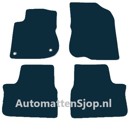 Naaldvilt antraciet automatten Peugeot 2008 | 2013-2019