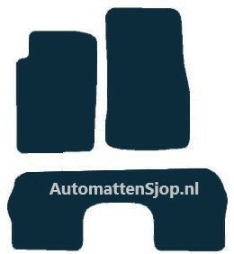 Naaldvilt antraciet automatten Peugeot 306 Cabrio | 1994-2003