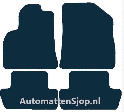 Naaldvilt antraciet automatten Peugeot 3008 | 2009-2016