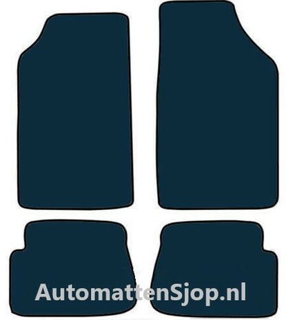 Naaldvilt zwart automatten Peugeot 309 | 1985-1993