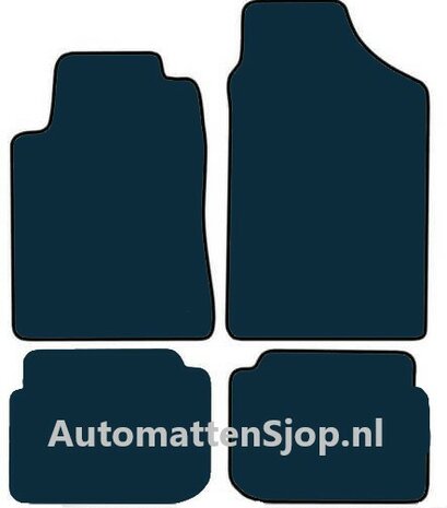 Naaldvilt zwart automatten Peugeot 605 | 1989-1999